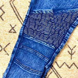 Easel Moto High Waisted Jegging